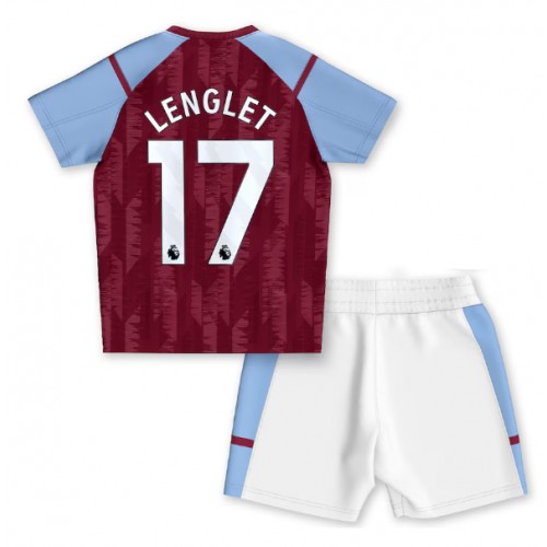 Aston Villa Clement Lenglet #17 Domaci Dres za djecu 2023-24 Kratak Rukav (+ Kratke hlače)